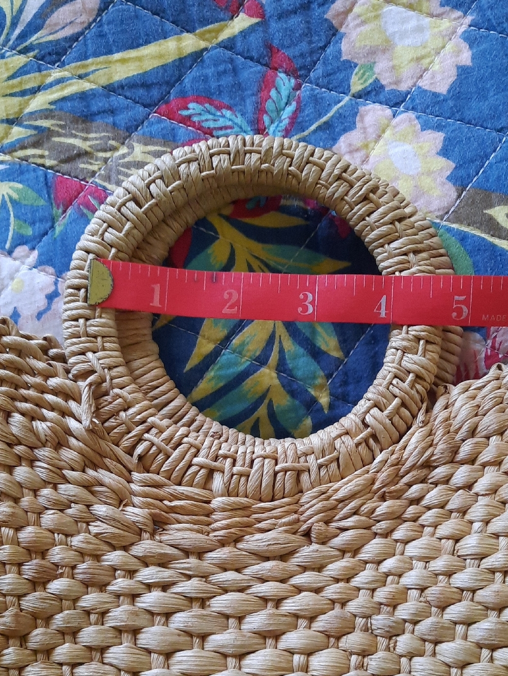 Straw Handbag - Picture 7 of 8